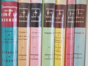 Commentary on the Book of Mormon — George Reynolds — 7 Volume Hardcover Set — Fantastic Dust Jackets — Books Like New!