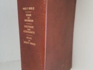 1977 — Quadruple Combination — Brown Bendable Leather Binding