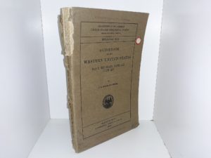 Department of the Interior United States Geological Survey: Bulletin 614: Guidebook of the Western United States: Part D. The Shasta Route and Coast Line (1915) ~ by J. S. Diller and Others