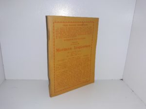 Evidence Not Slander: Vol. 2, November 1928: Mormon Inspiration (1928) ~ by Lamoni Call