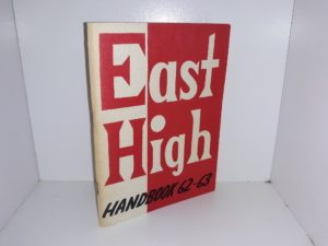 East High Handbook 62-63 (1963)