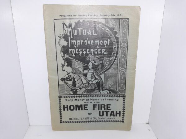 Mutual Improvement Messenger: Programs for Sunday Evening, January 6th, 1901 (1901)