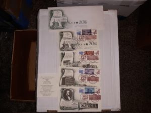 The Four Commemorative Envelopes Celebrate 125 Years of the Founding of ZCMI, America’s First Department Store (Envelopes)