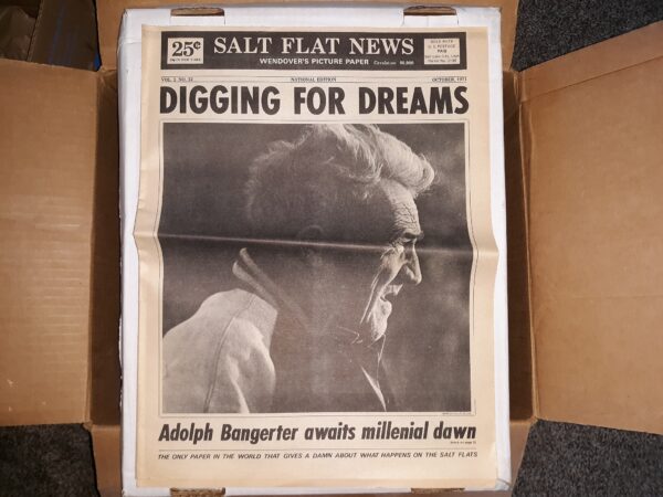 Salt Flat News: Wendover's Picture Paper: Vol. 1, No. 12, October, 1971 (Newspaper) (1971)