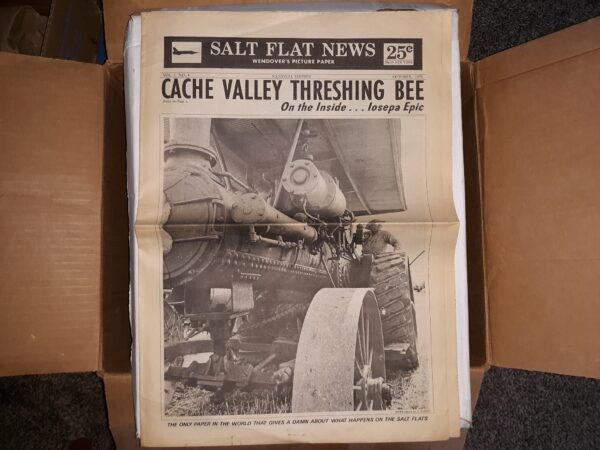 Salt Flat News: Wendover’s Picture Paper: Vol. 1, No. 4, October, 1970 (Newspaper) (1970)