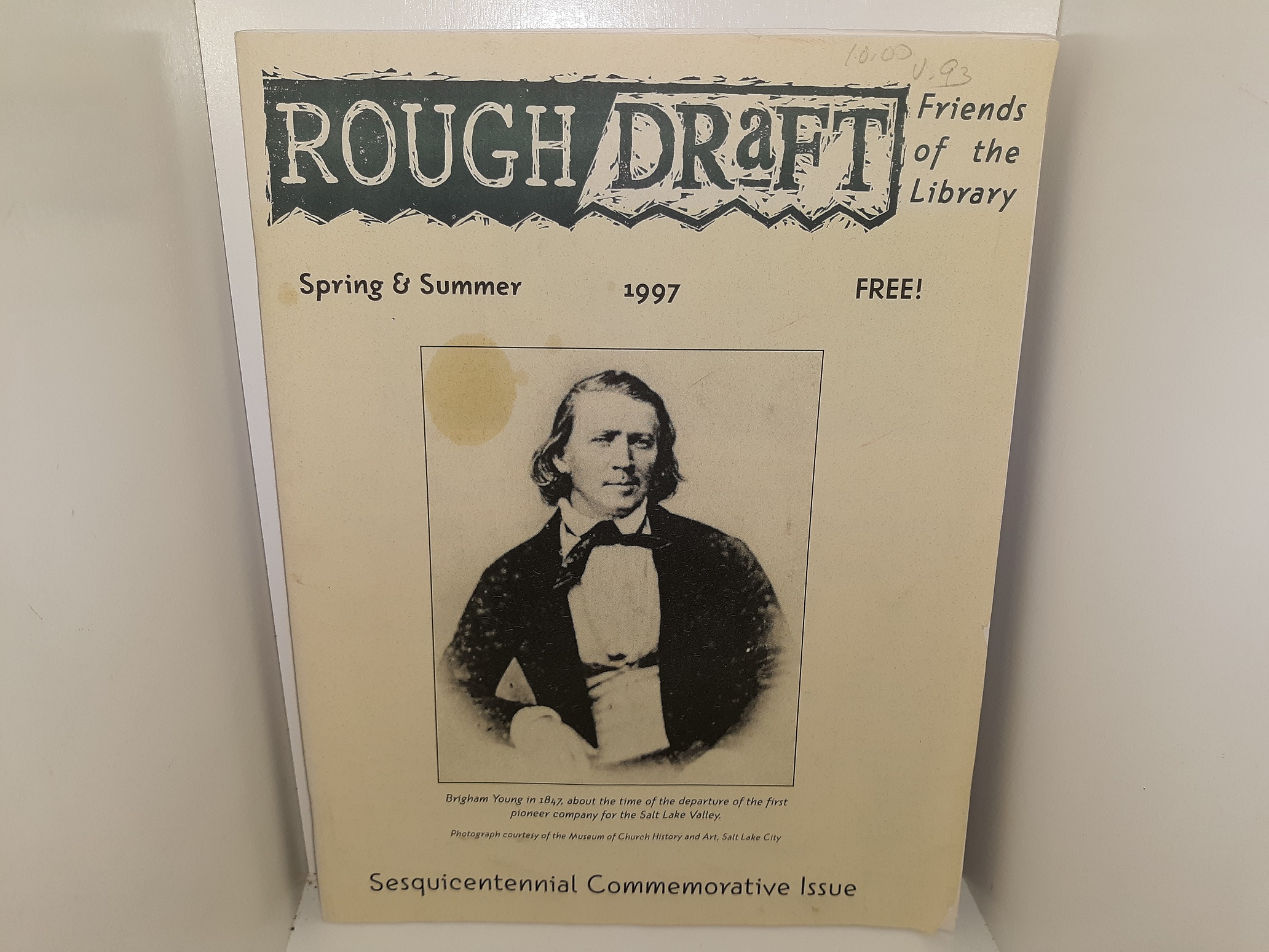 Rough Draft: Friends of the Library: Vol. 17, No. 2, Spring & Summer, 1997 (1997)