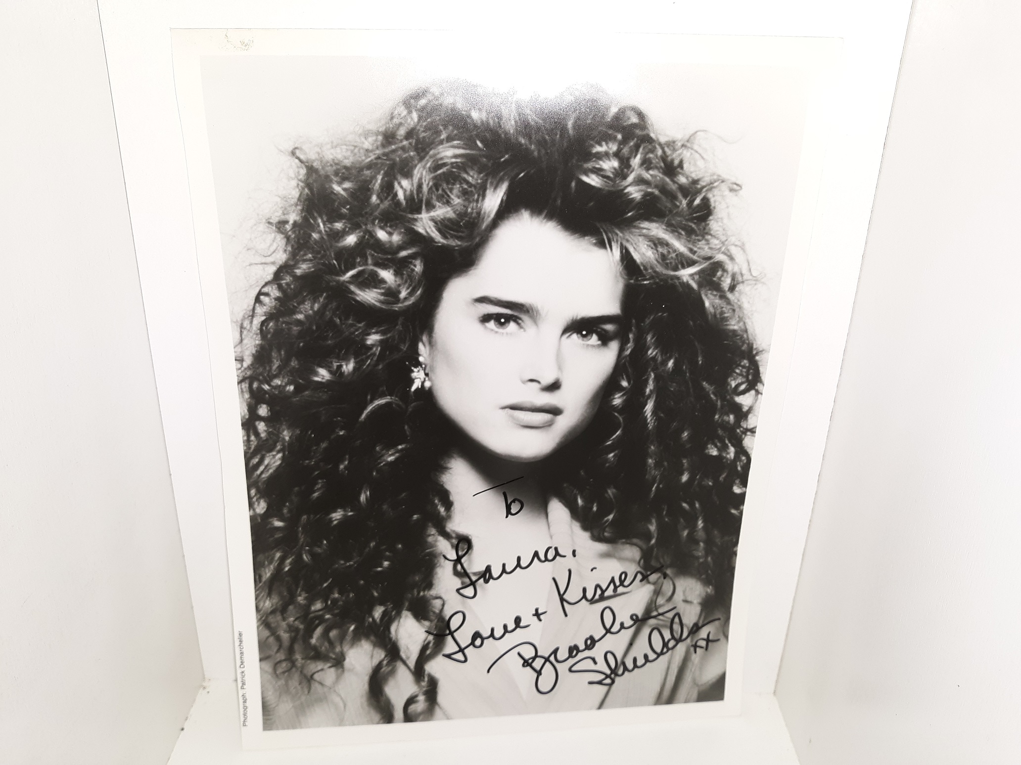 Photograph Signed by Brooke Shields