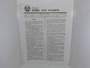 The New Times and Seasons: Vol. 3, No. 3, Summer, 1976 (1976)