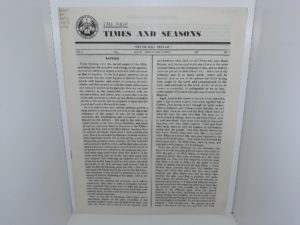 The New Times and Seasons: Vol. 4, No. 3, Fall, 1977 (1977)