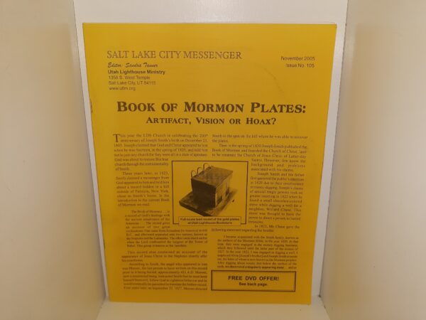 Salt Lake City Messenger: Issue No. 105, November 2005 (2005)