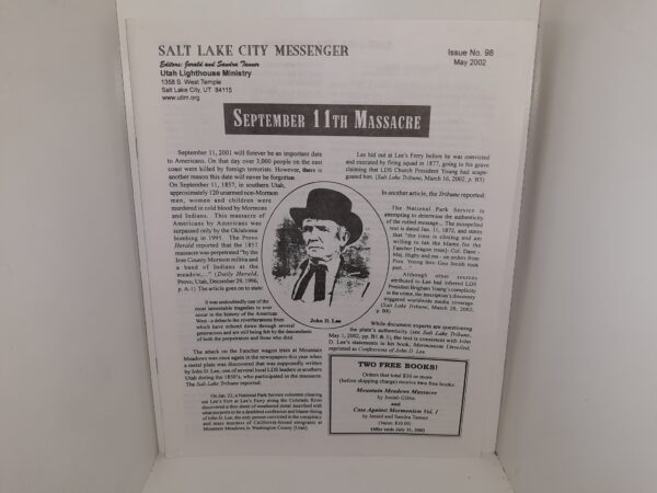 Salt Lake City Messenger: Issue No. 98, May 2002 (2002)