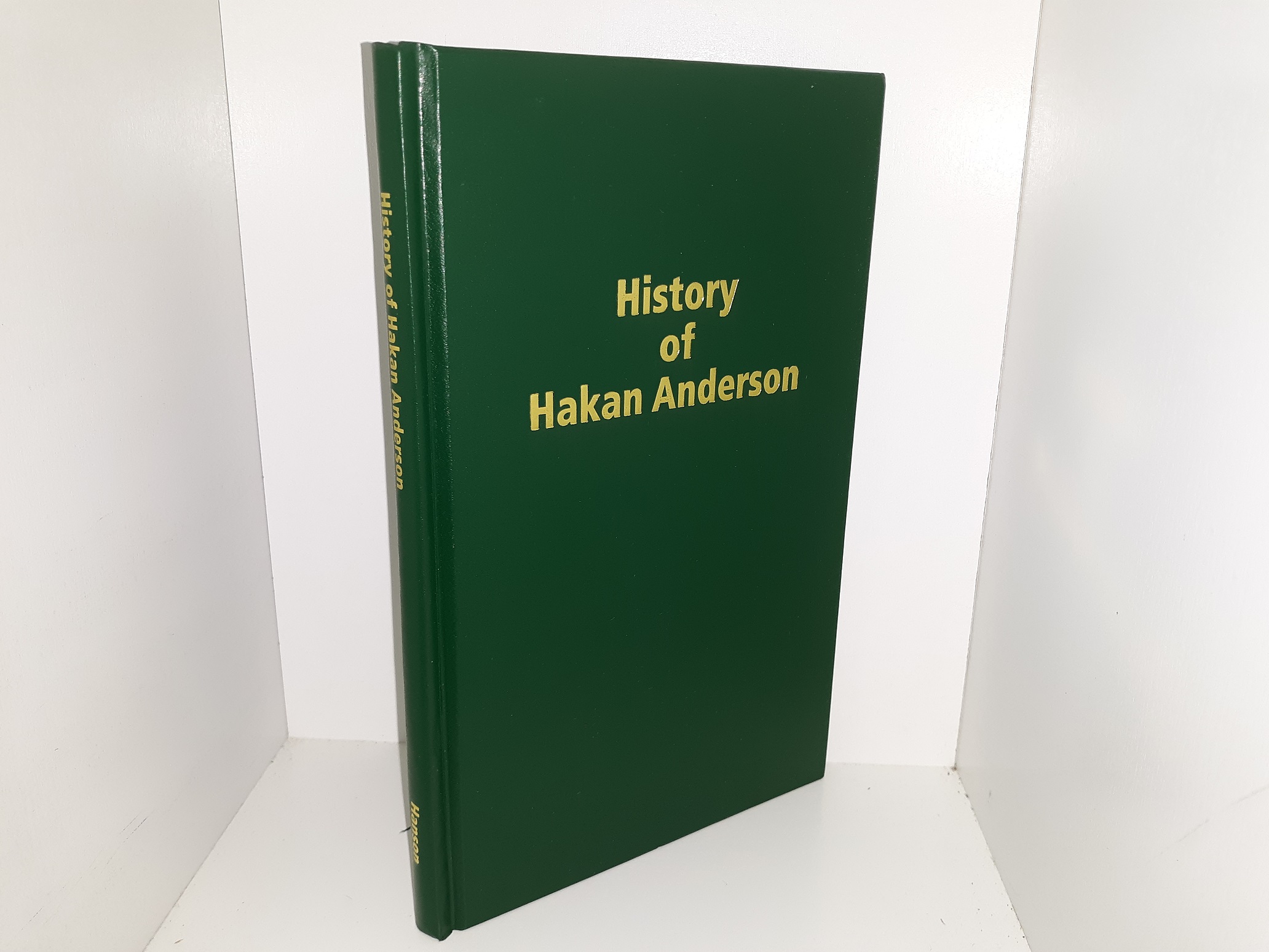 History of Hakan Anderson (2002)