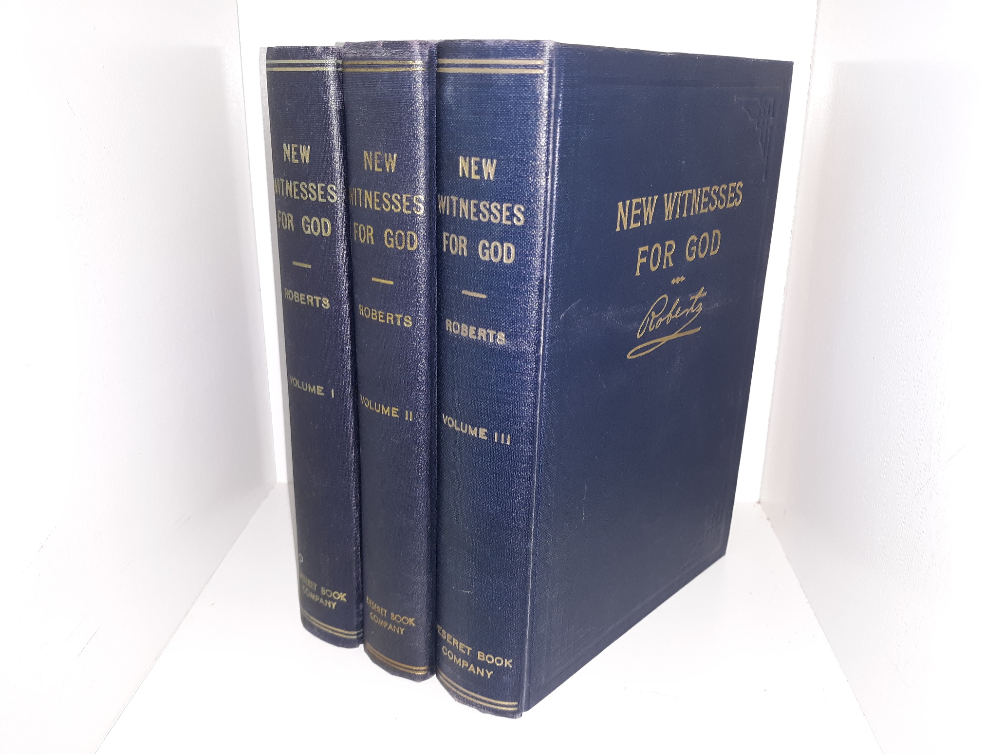 New Witnesses for God 3 Vol. Set (1911, 1950, 1951) ~ by B. H. Roberts