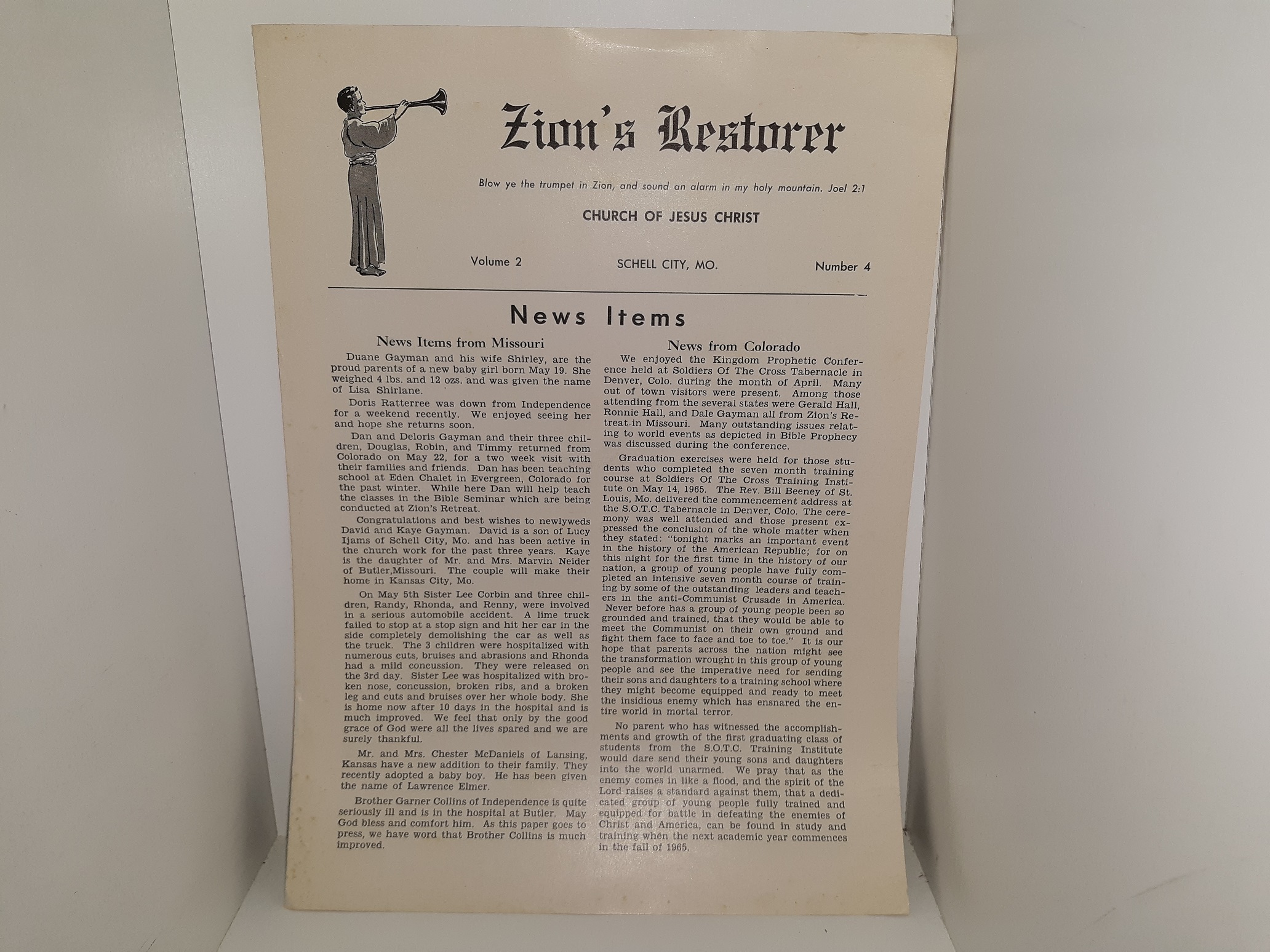 Zion’s Restorer: Vol. 2, No. 4
