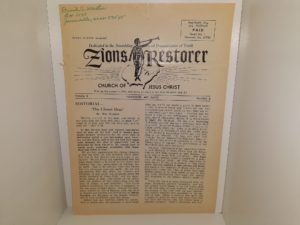 Zions Restorer: Vol. 6, No. 6