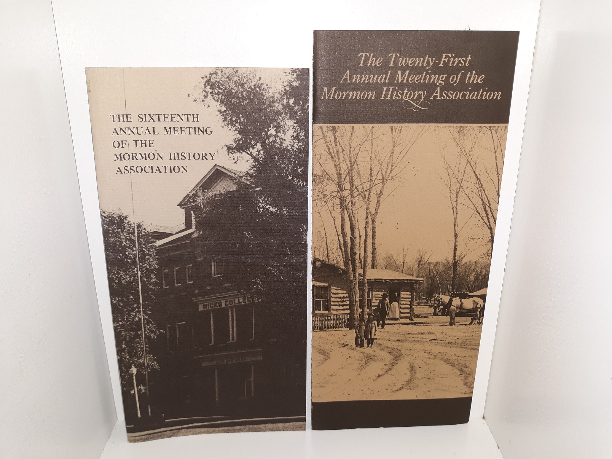 2 Booklets for the Annual Meeting of the Mormon History Association (See Details)