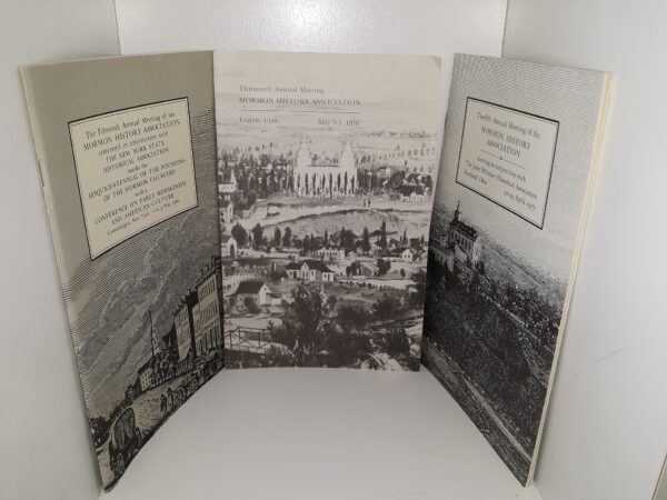 3 Booklets for The Annual Meeting of the Mormon History Association (See Details)