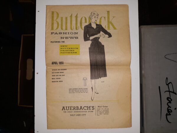 Butterick Fashion News: April 1951 (1951)