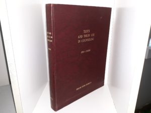Tests and Their Use in Counseling (1965) ~ by Vern H. Jensen