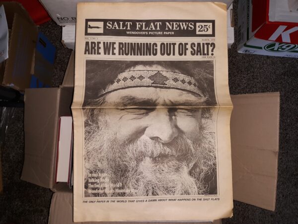Salt Flat News: Vol. 3, No. 1, March, 1975 (Newspaper) (1975)