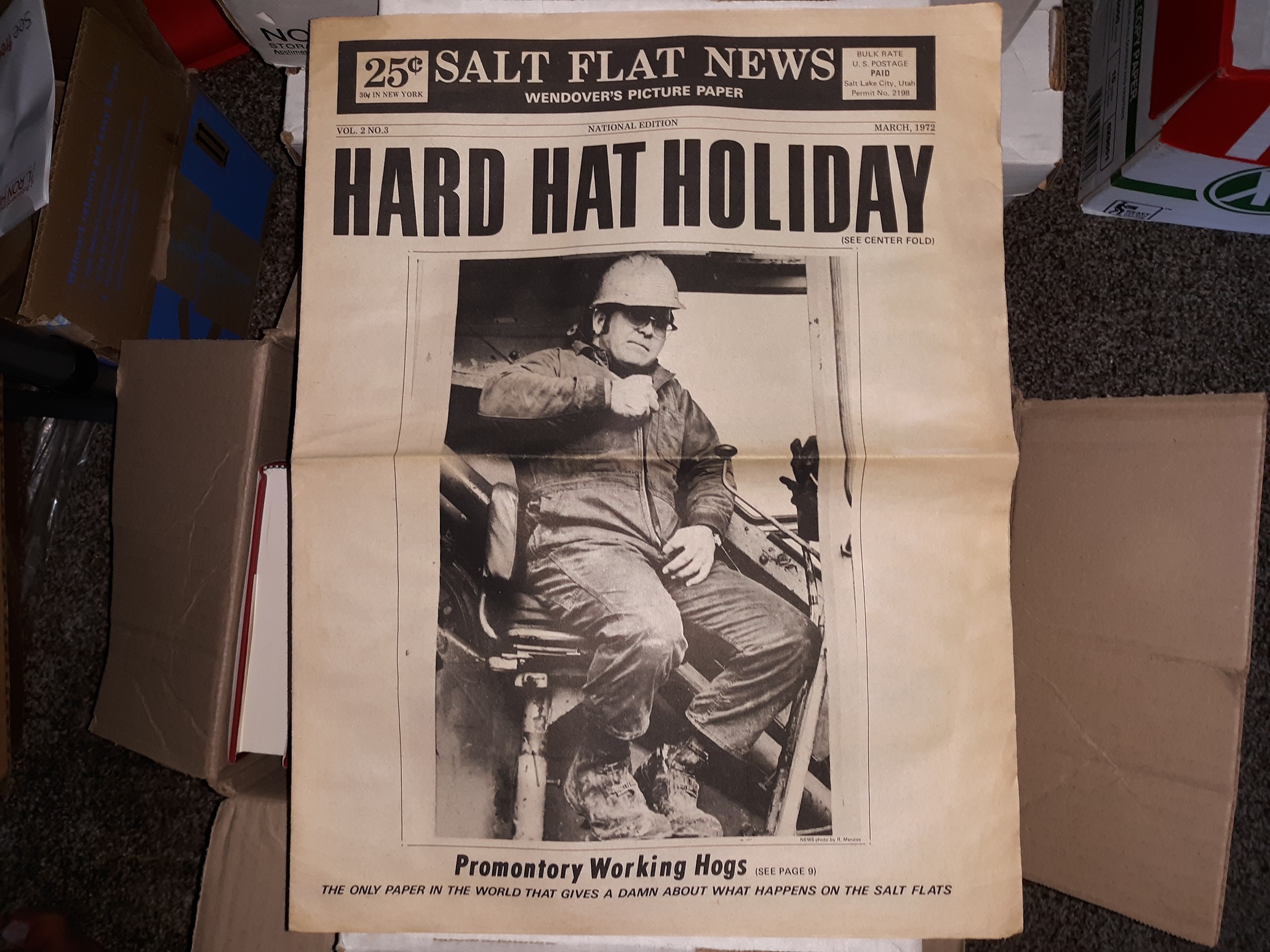 Salt Flat News: Vol. 2, No. 3, March, 1972 (Newspaper) (1972)