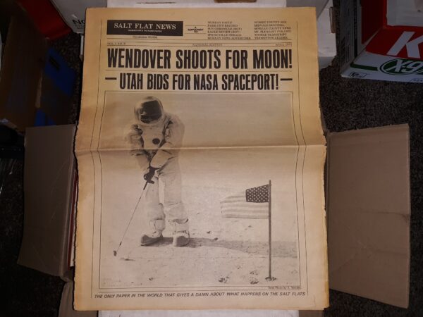 Salt Flat News: Vol. 1, No. 9, April 1971 (Newspaper) (1971)