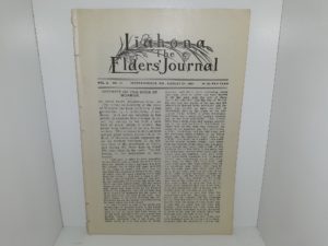 Liahona: The Elders’ Journal: Vol. 5, No. 10, Independence, Mo., August 24, 1907 (1907)