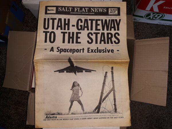 Salt Flat News: Vol. 1, No. 8, February-March, 1971 (Newspaper) (1971)