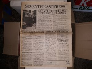 Seventh East Press: Year 1, No. 11, 7 February, 1982 (Newspaper) (1982)