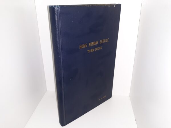 Home Sunday Service: Third Series (Signed & Inscribed by Previous Owner)