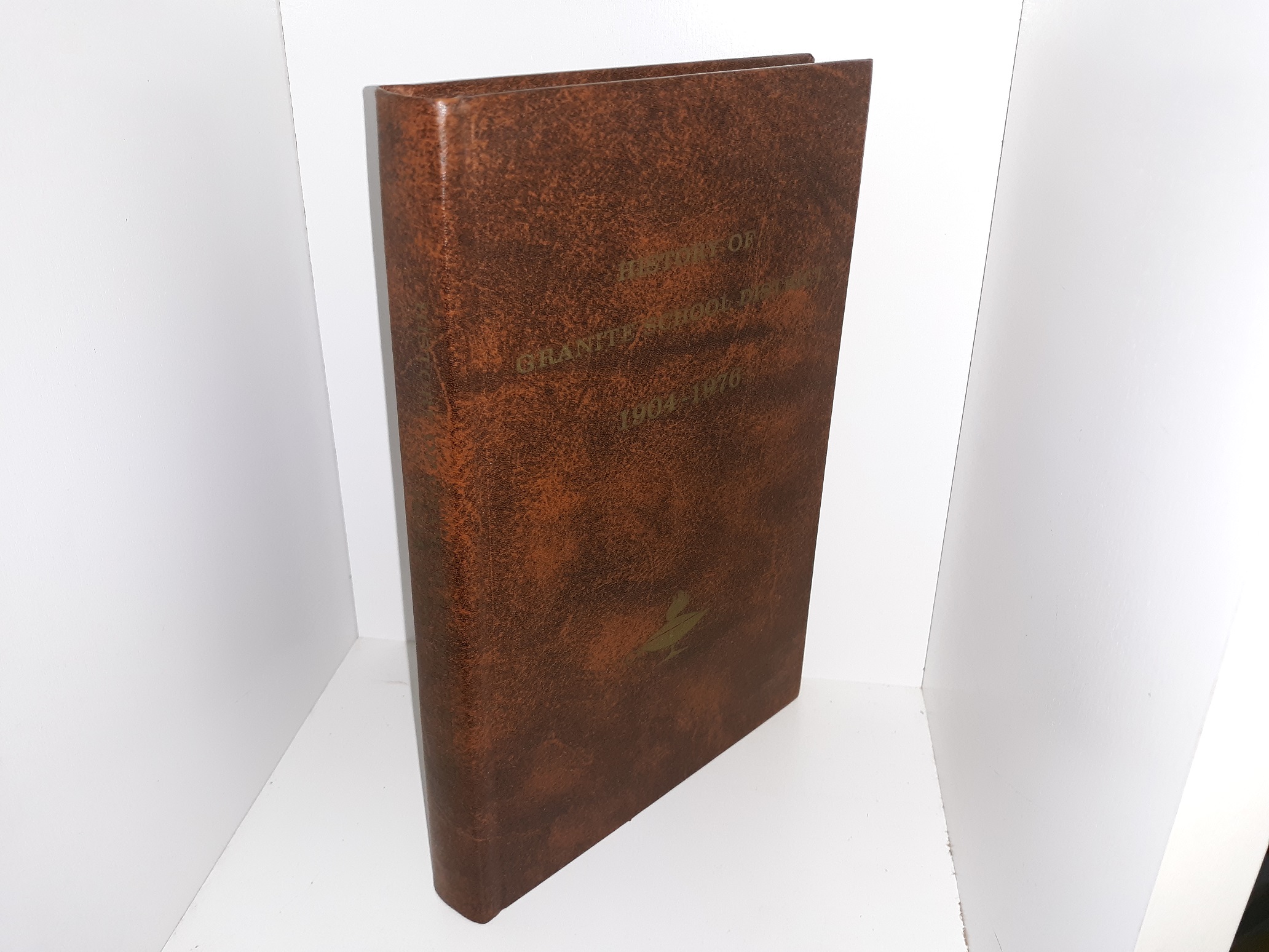 History of Granite School District 1904-1976 – Its Roots in Utah and American Education (1977) ~ by Marie E. Gooderham