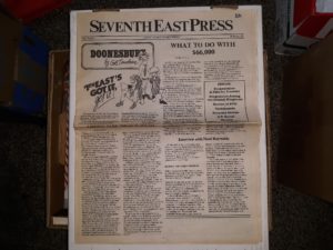 Seventh East Press: Year 1, No. 3, 28 October, 1981 (Newspaper) (1981)