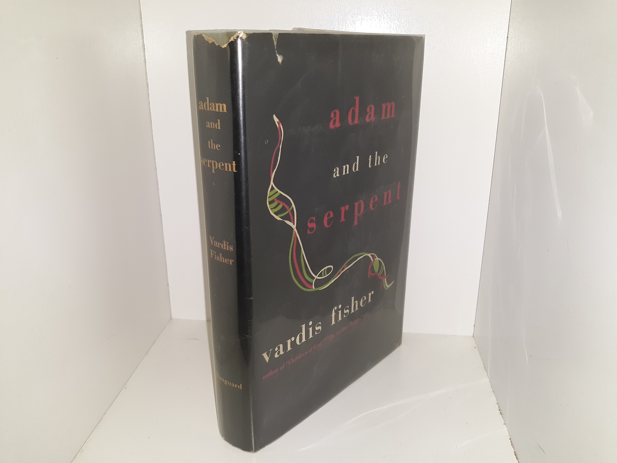 Adam and the Serpent (Signed & Inscribed) (1947) ~ by Vardis Fisher