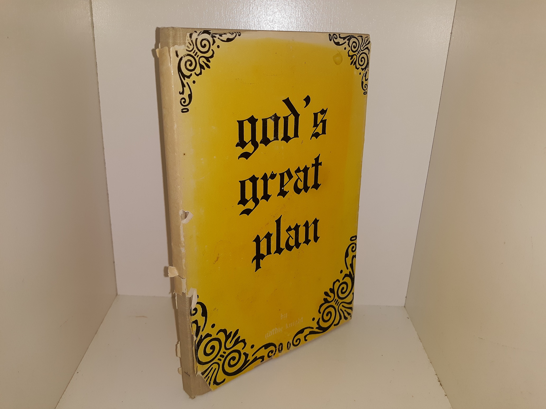 God’s Great Plan (Signed & Inscribed) (1968) ~ by Goldie Knight