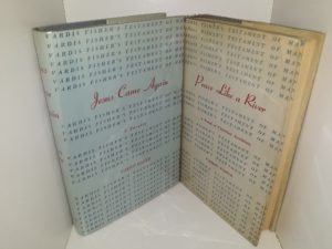 2 Novels by Vardis Fisher: Jesus Came Again: A Parable / Peace Like a River: A Novel of Christian Asceticism (See Details)