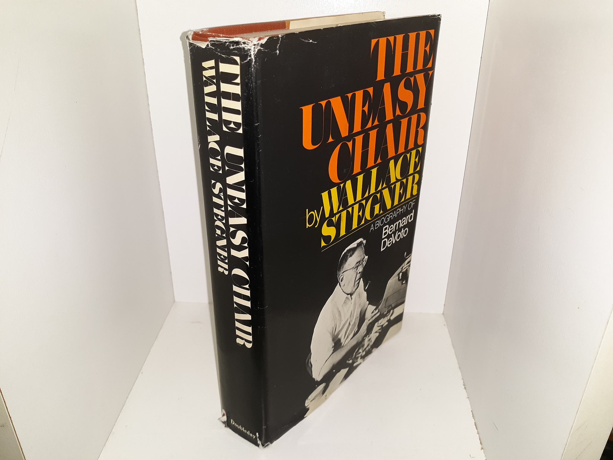The Uneasy Chair: A Biography of Bernard DeVoto (Signed) (1974) ~ by Wallace Stegner