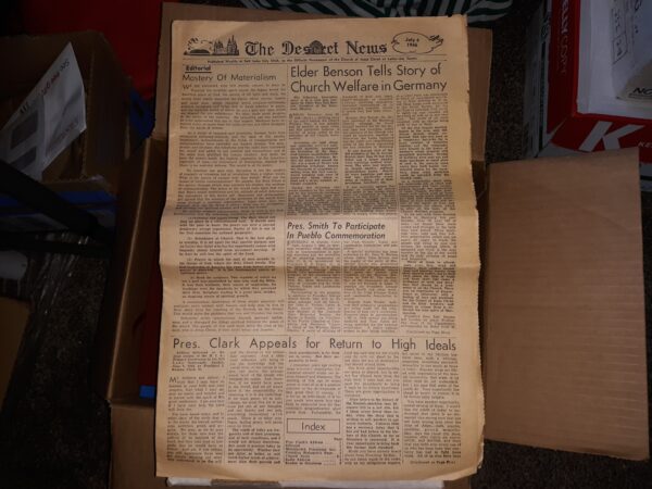 The Deseret News: July 6, 1946 (Newspaper) (1946)