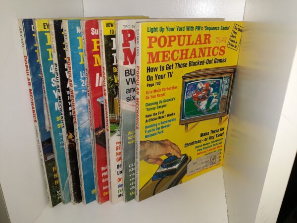 8 Issues of Popular Mechanics (See Details)