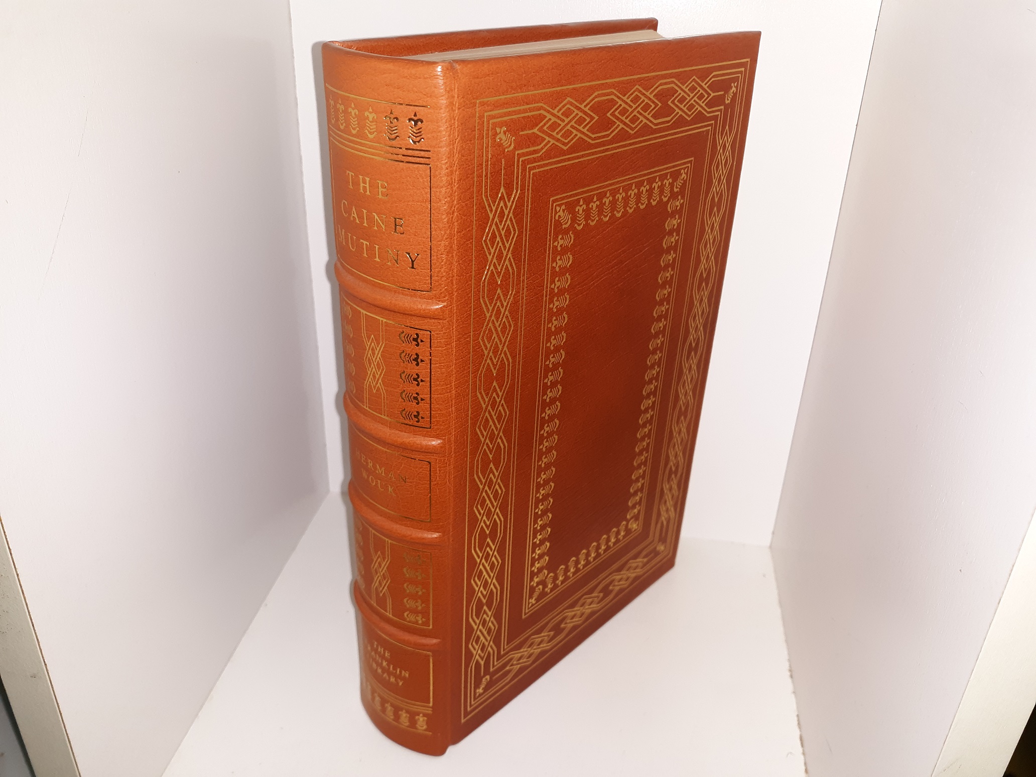 The Caine Mutiny (Frankl Library) (Leather) (Signed) (Limited Edition) (1977) ~ by Herman Wouk