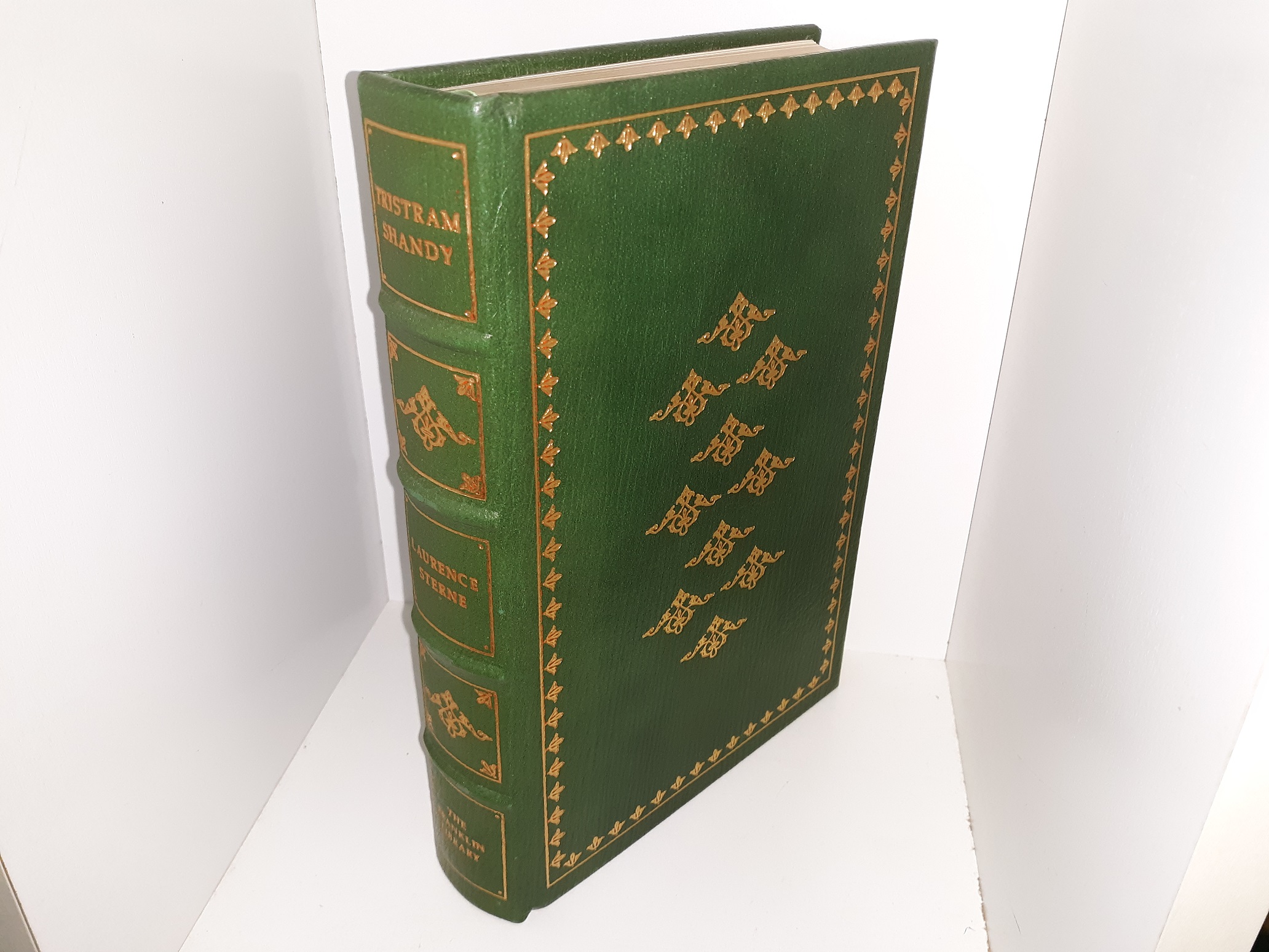 Tristram Shandy (Franklin Library) (Leather) (1980) ~ by Laurence Sterne