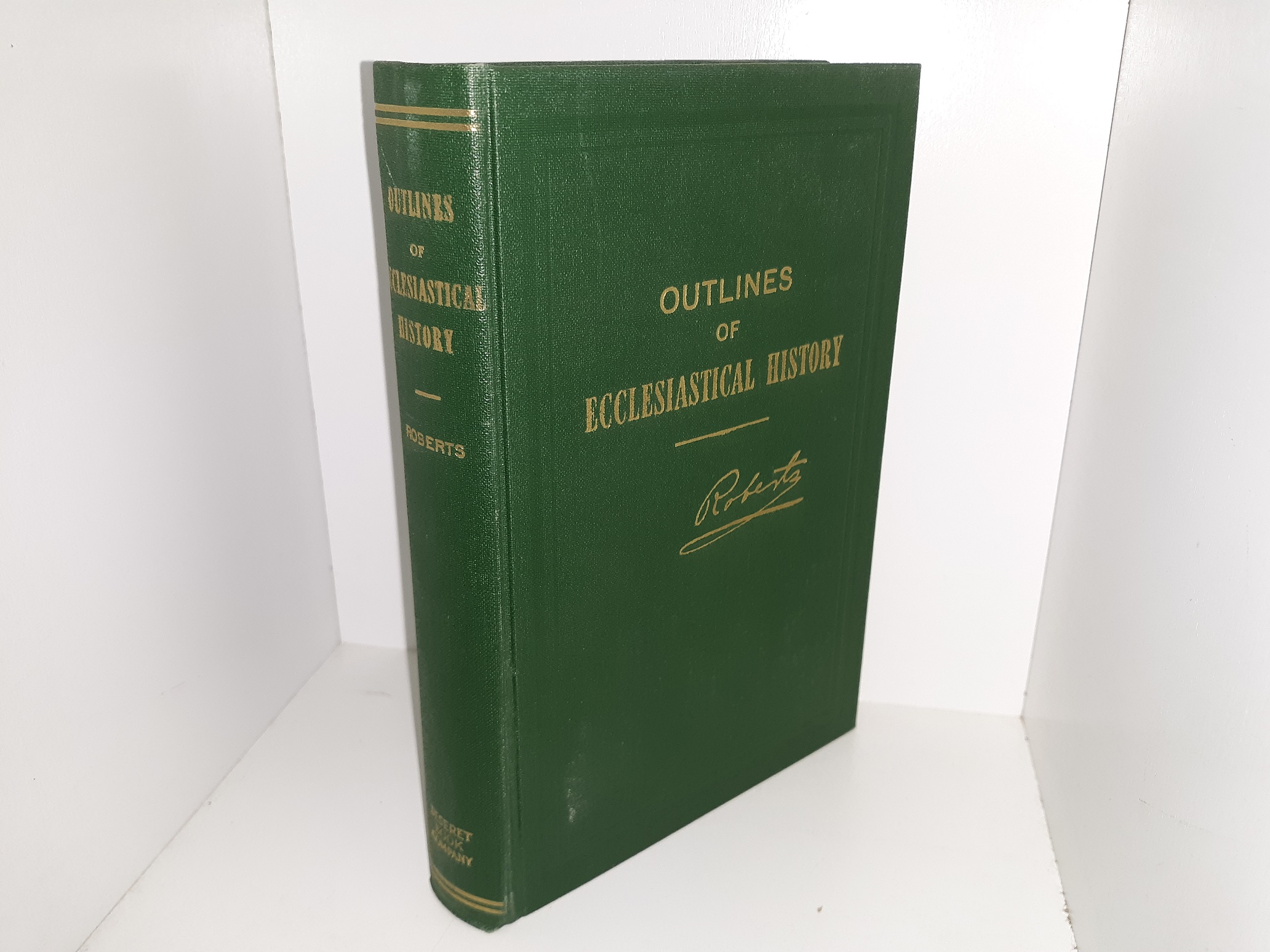 3 LDS Books by B. H. Roberts: Lost Seven Discourses / Outlines of Ecclesiastical History / Mormon Doctrine of Deity (See Details)