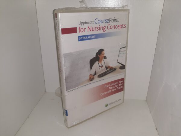 Lippincott Course Point for Nursing Concepts (CD) (Like New)