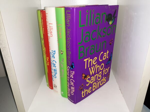 4 Mystery Novels by Lilian Jackson Braun, Including 2 Different Versions of 1 Novel (See Details)