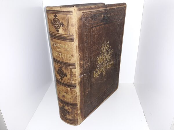 Life and Work of Garfield (Leather) (1881) ~ by John Clark Ridpath, LL. D.