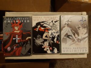 3 Final Fantasy: Unlimited DVDs (2003-2004)