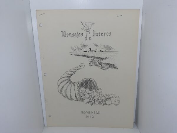 Mensajes de Interes: Noviembre 1942 (Spanish: Messages of Interest: November 1942) (1942)