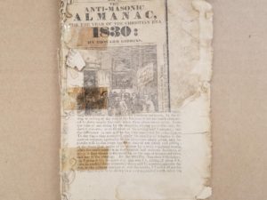 1830 — No.3 — The Anti-Masonic Almanac for the Year of the Christian Era 1830: By Edward Giddins