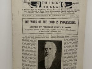 Liahona Vol. 15 No 18 October 30, 1917