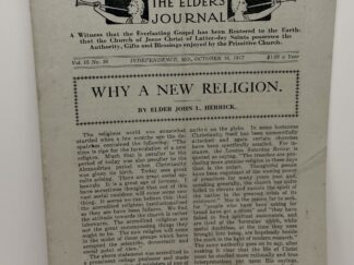 Liahona Vol. 15 No. 16 October 16, 1917