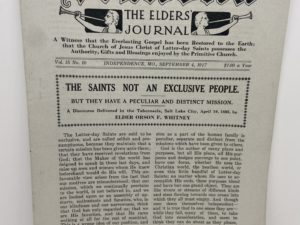 Liahona Vol. 15 No. 10 September 4, 1917